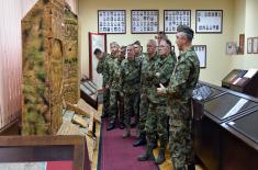 Visit to Training Command units in Kruševac garrison