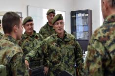 Visit to Training Command units in Kruševac garrison