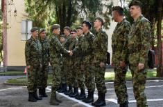 Обилазак обуке кандидата за специјалне јединице Војске Србије