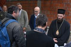 Ministar Vučević posetio dobrotvornu organizaciju „Versko dobrotvorno starateljstvo“