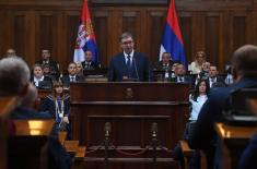 President Vučić takes oath of office