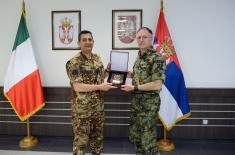 Meeting with Commander of Italian Command for Joint Operations