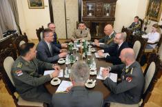 Одржане одвојене билатералне консултације у области одбране са Аустријом и Мађарском 