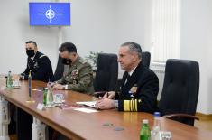 Visit from Commander of Allied Joint Forces Command Naples