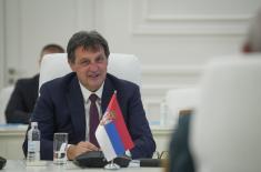 Sastanak ministra Gašića i ministra Žaksilikova u Astani
