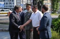 Minister Gašić visits Serbian Defence Industry factories in Kragujevac