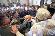 Serbian Armed Forces celebrate Patron Saint’s Day 