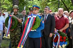 Делегација Министарства одбране и Војске Србије положила венац на Споменик херојима са Кошара