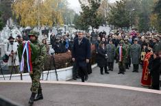 Положени венци поводом Дана примирја у Првом светском рату