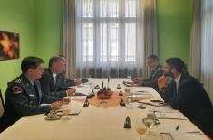 Bilateral defence consultations with Czech Republic