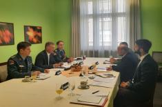 Bilateral defence consultations with Czech Republic