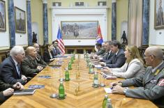 Minister Gašić meets with Ohio Adjutant General