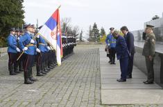 President of Burundi lays wreath at Monument to Unknown Hero on Mt. Avala