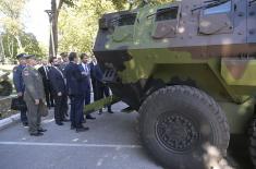 Meeting between Serbian, Slovak defence ministers 