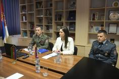 Visit from Ministry of Defence of Republic of Azerbaijan Delegation