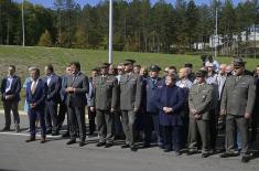 Minister Gašić opens newly-constructed hall at Prvi Partizan