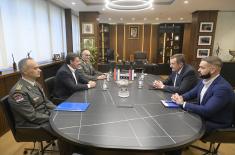 Minister Gašić meets with Republika Srpska’s Minister of Economy and Entrepreneurship