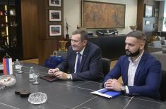 Sastanak ministra Gašića sa ministrom privrede i preduzetništva Republike Srpske 