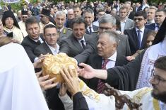 Minister Gašić attends remembrance ceremony for Surdulica martyrs