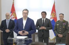 President Vučić Attends Session of Expanded Board of Chief of General Staff