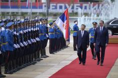 President Vučić welcomes Chinese President Xi Jinping