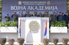 Graduation ceremony for Secondary Vocational Military School’s 51st class