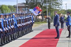 President Vučić visits newly built facilities in “Corporal Momčilo Gavrić” barracks in Loznica