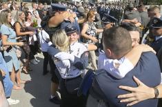 Graduation ceremony for Secondary Vocational Military School’s 51st class