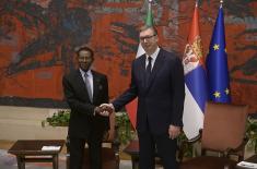 President of Equatorial Guinea visits Serbia