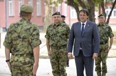 Minister Gašić with Special Forces candidates: Show that you deserve the title of elite