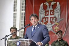 Minister Gašić with Special Forces candidates: Show that you deserve the title of elite