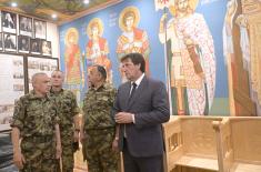 Министар Гашић обишао Команду Копнене војске у Нишу 
