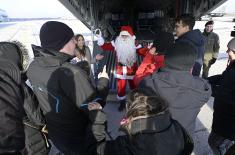 New Year’s charitable event at Batajnica airport