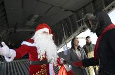 New Year’s charitable event at Batajnica airport