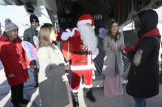 New Year’s charitable event at Batajnica airport