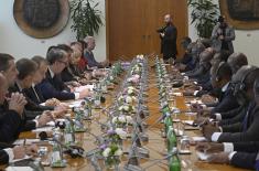 President of Equatorial Guinea visits Serbia