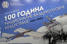 Otvorena izložba „100 godina nacionalne vazduhoplovne industrije“