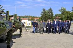 Председник Вучић обишао новоизграђене објекте у касарни „Поднаредник Момчило Гаврић“ у Лозници