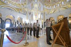 Arhijerejska liturgija sa molebanom povodom završetka školovanja kadeta