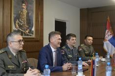 Assistant Minister Bandić meets Special Director for Defence Policy from the Ministry of Defence of Norway