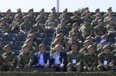 Minister Gašić attends dress rehearsal for Flag 2024 Display of Serbian Armed Forces’ Capabilities