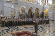 Arhijerejska liturgija sa molebanom povodom završetka školovanja kadeta