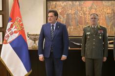 Minister Gašić presents promotion and appointment decrees to Serbian Armed Forces officers