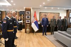 Minister Gašić presents promotion and appointment decrees to Serbian Armed Forces officers