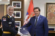 Minister Gašić presents promotion and appointment decrees to Serbian Armed Forces officers