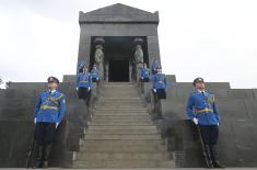 President of Burundi lays wreath at Monument to Unknown Hero on Mt. Avala