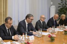 Meeting of Presidents and Delegations of Serbia and Cyprus