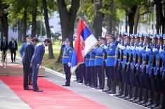 Meeting between Serbian, Slovak defence ministers 