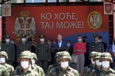 Stefanović: Srbija je danas ozbiljna zemlja koja brine o svojoj Vojsci 