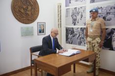 Poseta ministra Vučevića kontingentu Vojske Srbije i sedištu multinacionalne operacije UNFICYP na Kipru
